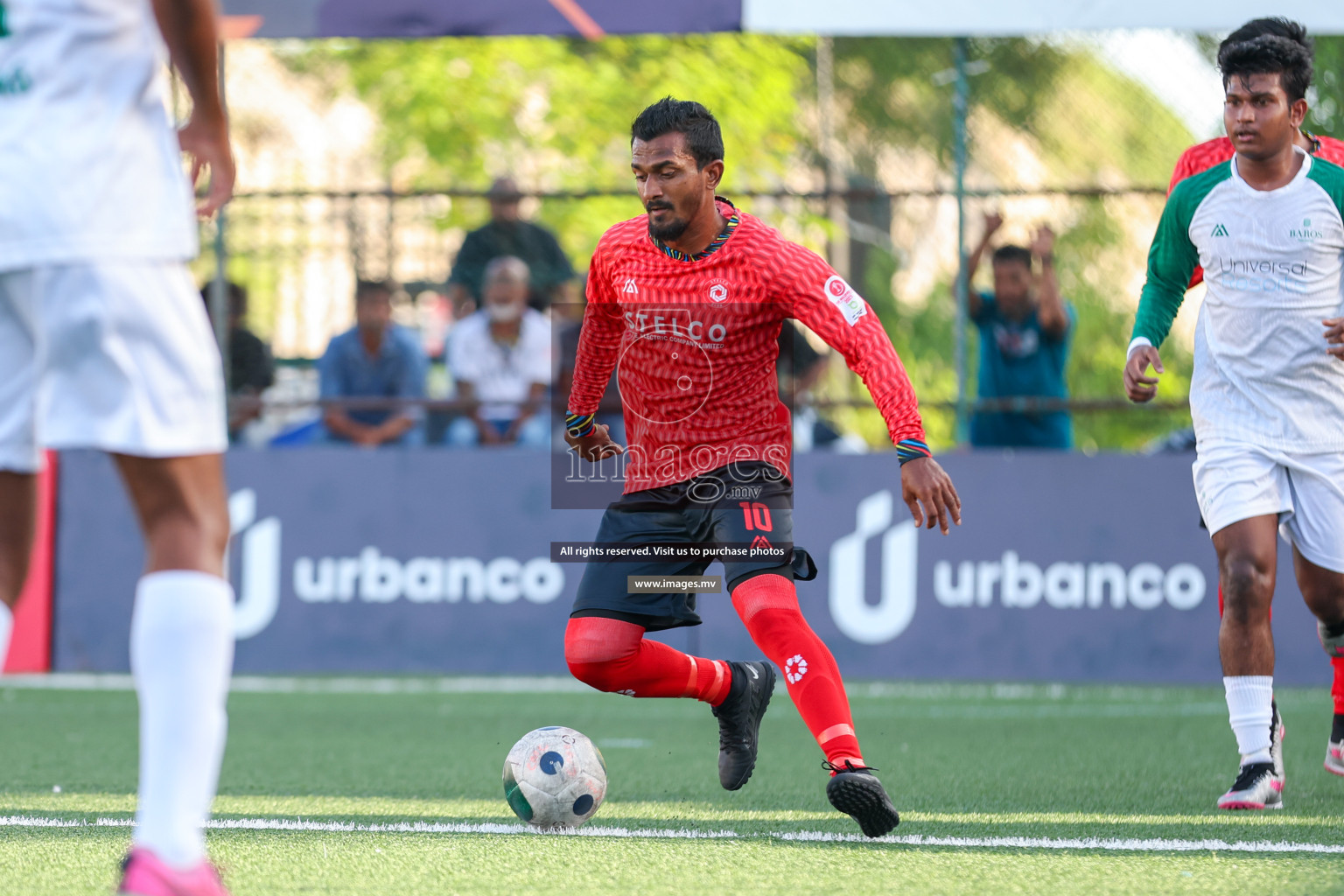 Stelco Club vs Baros Maldives in Club Maldives Cup 2023 held in Hulhumale, Maldives, on Thursday, 27th July 2023 Photos: Nausham Waheed/ images.mv