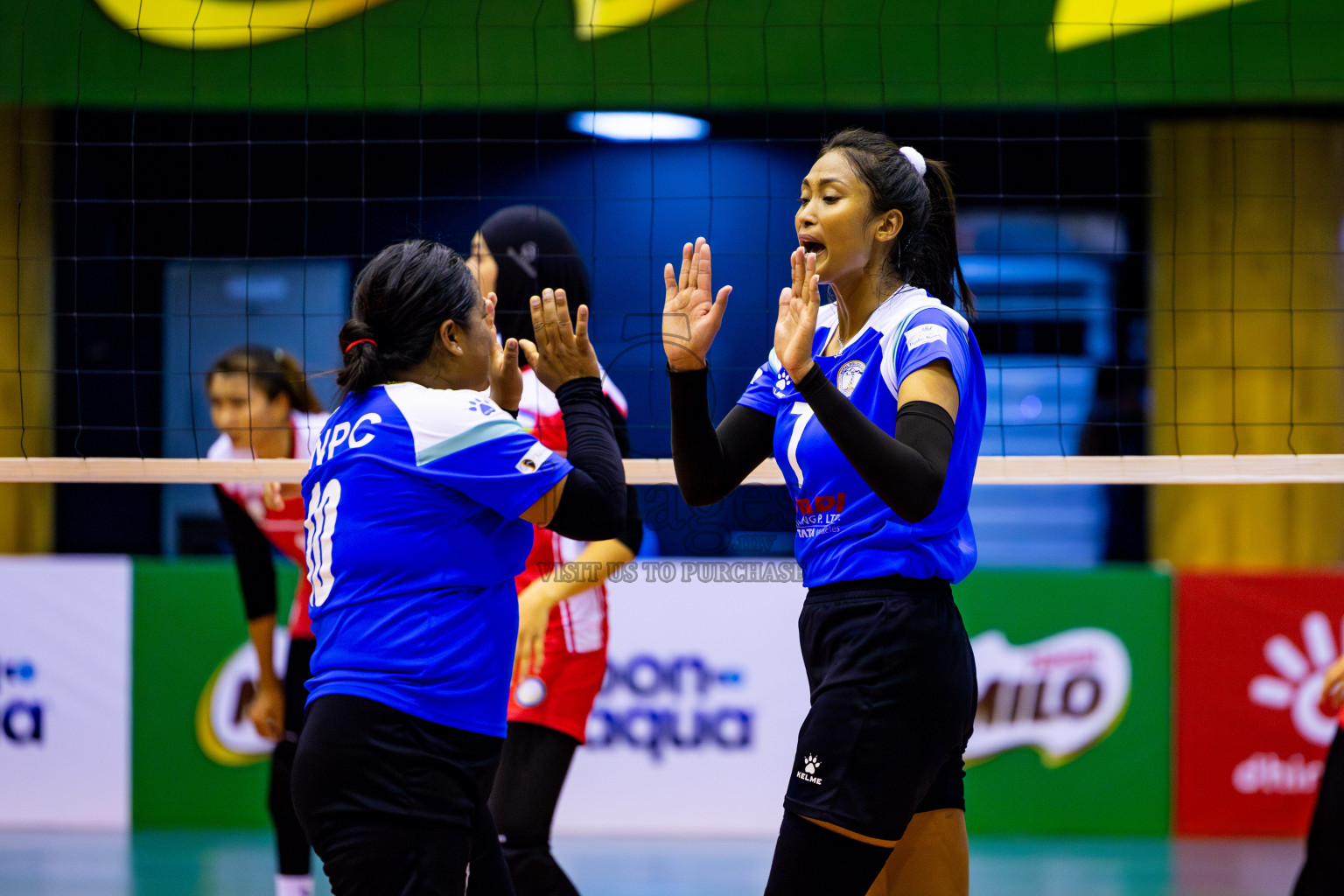 Nepal Police Club vs Humo VC in the Final of CAVA Woman's Volleyball Club Championship 2024 was held in Social Center, Male', Maldives on Saturday, 21st September 2024. Photos: Nausham Waheed / images.mv