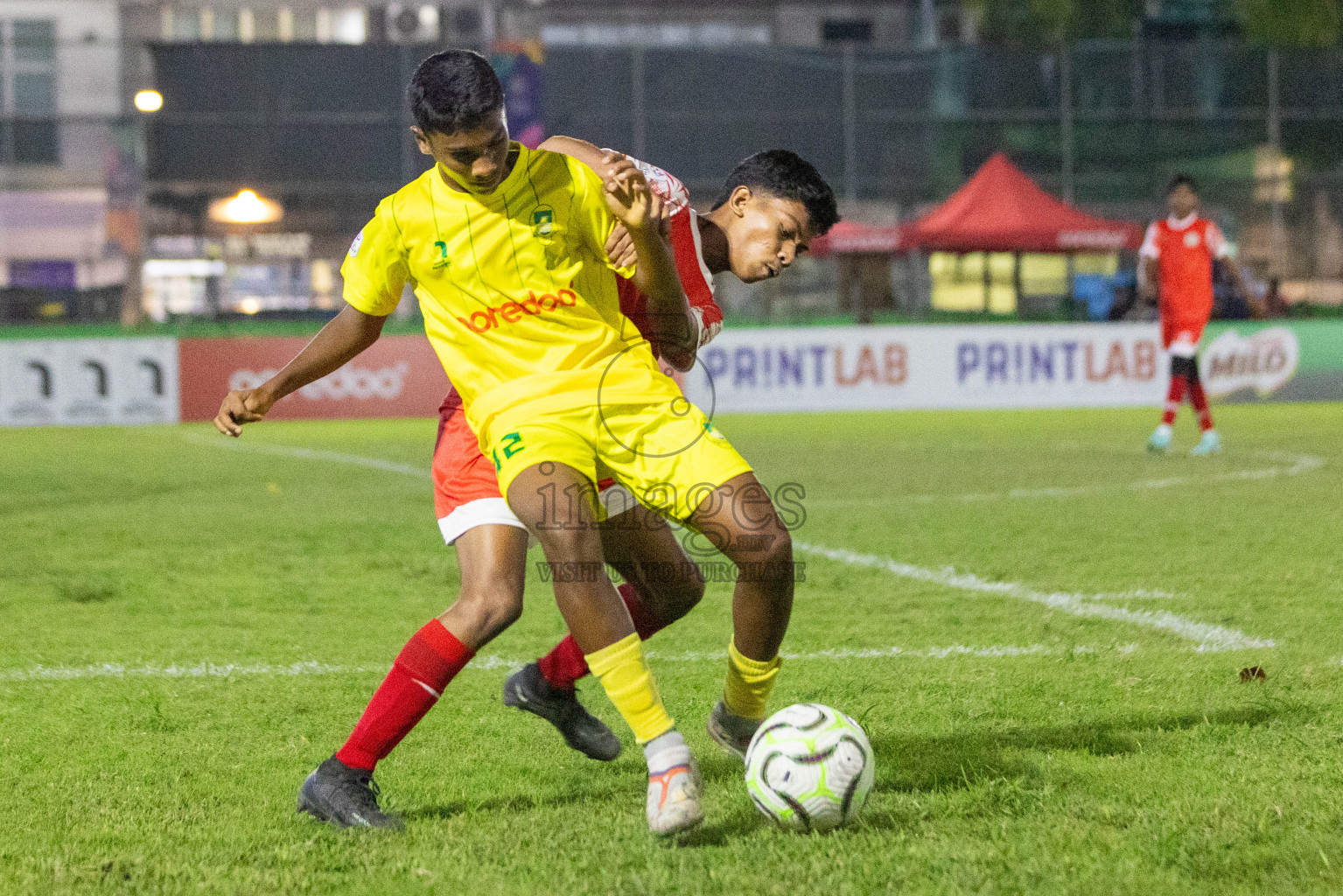 Maziya vs Hurriya (U14) in Day 4 of Dhivehi Youth League 2024 held at Henveiru Stadium on Thursday, 28th November 2024. Photos: Shuu Abdul Sattar/ Images.mv