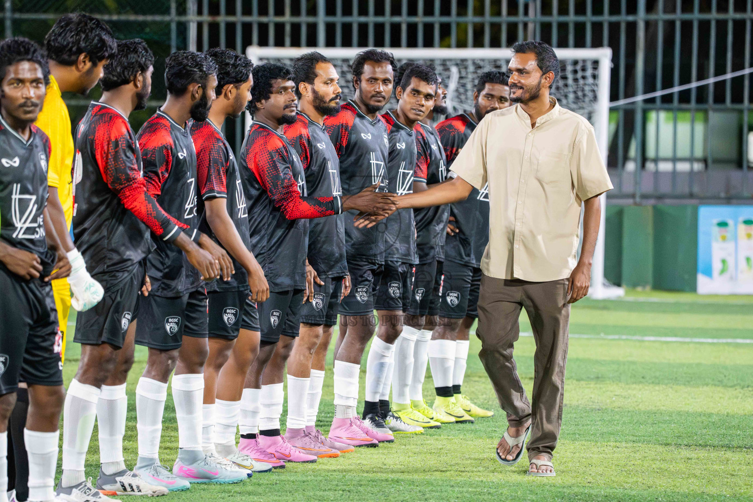 G Star SC VS BGSC in Day 1 - Fonadhoo Youth Futsal Challenge 2025 was held in Fonadhoo Futsal Stadium, L. Fonadhoo, Maldives on Sunday, 26th October 2025 Photos: Arif Rasheed / images.mv