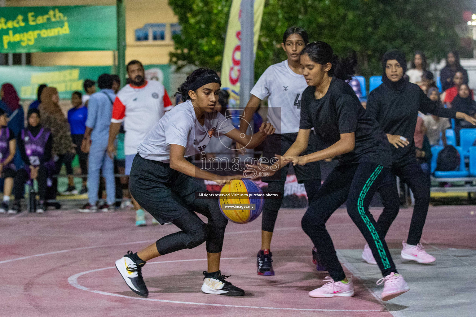 Day 5 of Slamdunk by Sosal on 16th April 2023 held in Male'. Photos: Nausham Waheed / images.mv