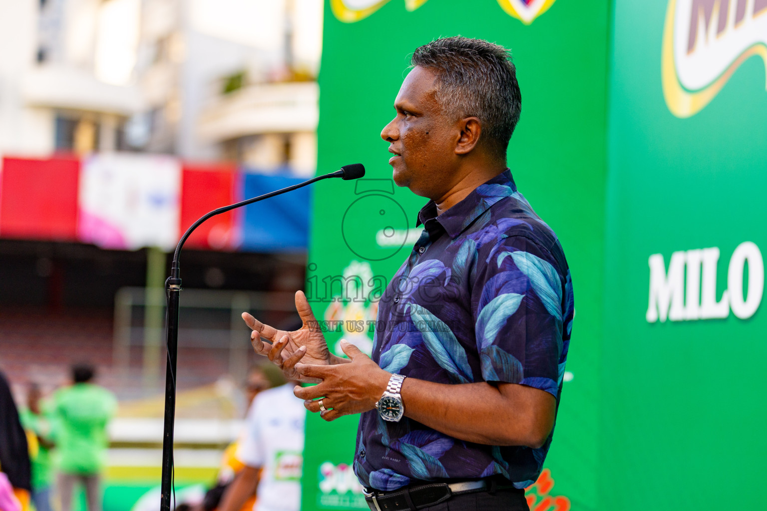 Day 2 of MILO Kids Football Fiesta was held at National Stadium in Male', Maldives on Saturday, 24th February 2024.