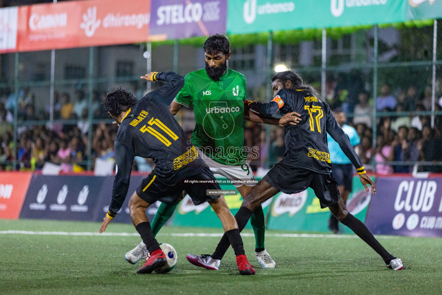 URBANCO vs WAMCO in Quarter Final of Club Maldives Cup 2023 held in Hulhumale, Maldives, on Saturday, 12th August 2023 Photos: Nausham Waheed / images.mv