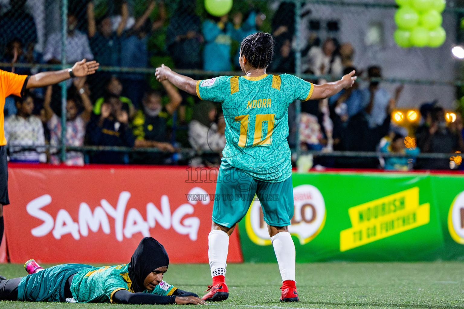 WAMCO vs POLICE CLUB in Eighteen Thirty 2024 2024 held in Rehendi Futsal Ground, Hulhumale', Maldives on Monday, 16th September 2024. Photos: Shu / images.mv