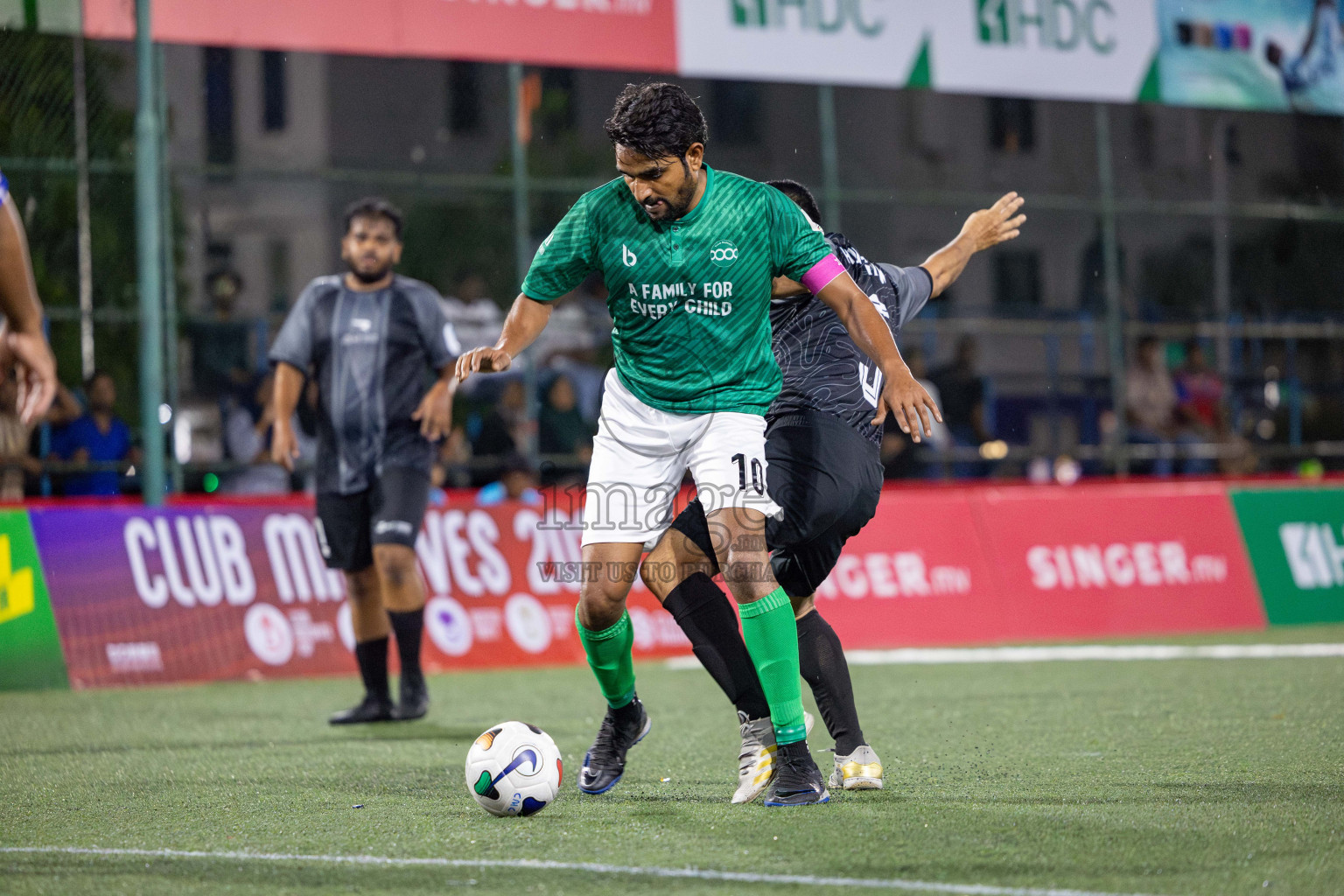 KHAARIJEE VS TEAM BADHAHI in Club Maldives Classic 2024 held in Rehendi Futsal Ground, Hulhumale', Maldives on Tuesday, 3rd September 2024. 
Photos: Nausham Waheed / images.mv