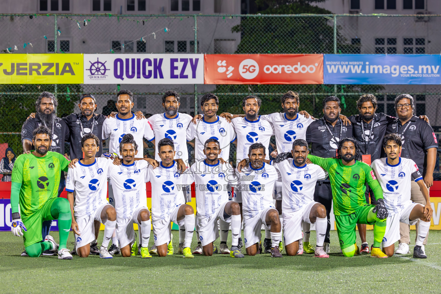 V Keyodhoo vs ADh Mahibadhoo in Zone Round on Day 30 of Golden Futsal Challenge 2025 was held on Monday , 3rd February 2025, in Hulhumale', Maldives.
Photos: Ismail Thoriq / images.mv