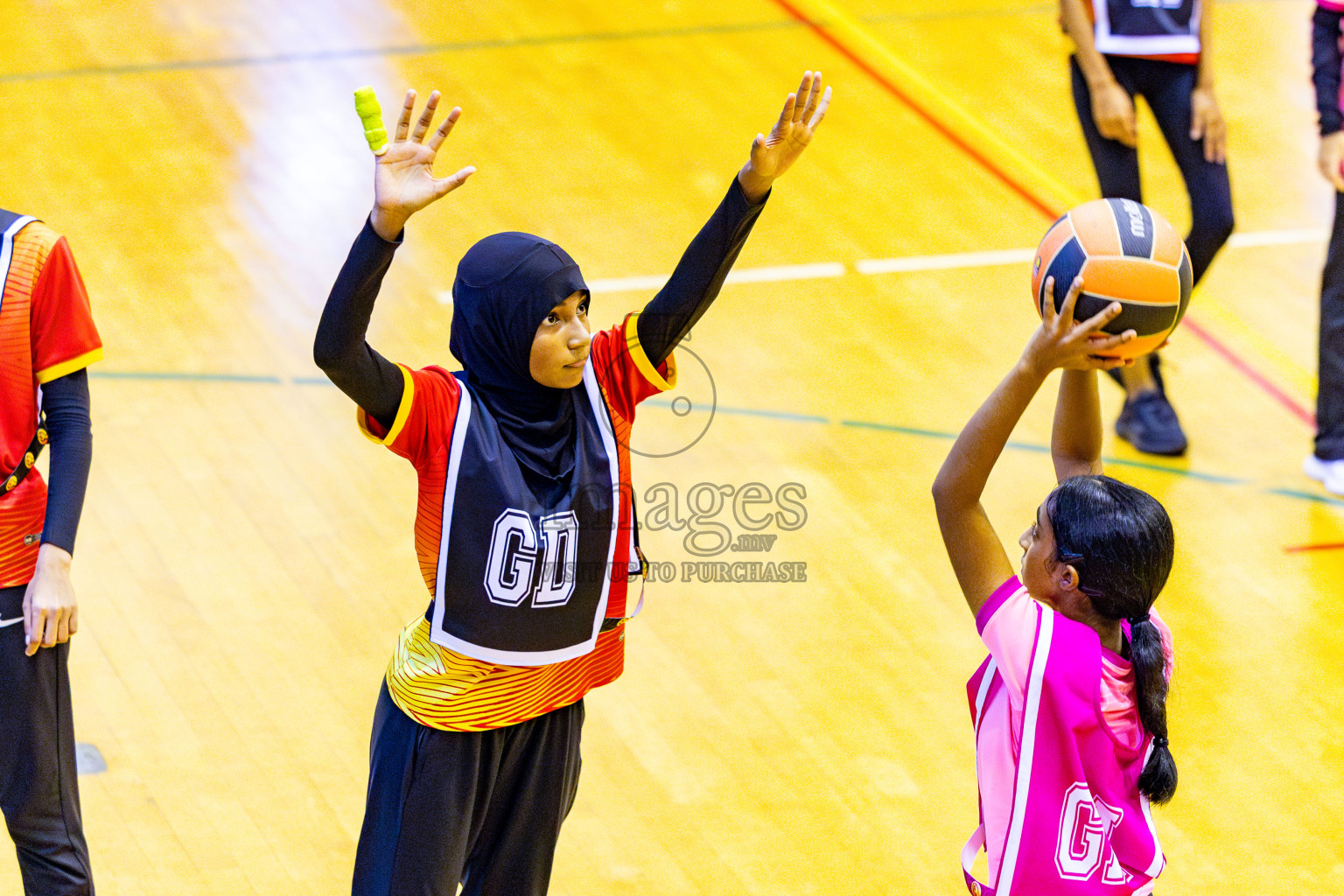 Sports Club Skylark vs Youth United Sports Club in Final of 21st National Netball Tournament was held in Social Canter at Male', Maldives on Monday, 13th May 2024. Photos: Nausham Waheed / images.mv