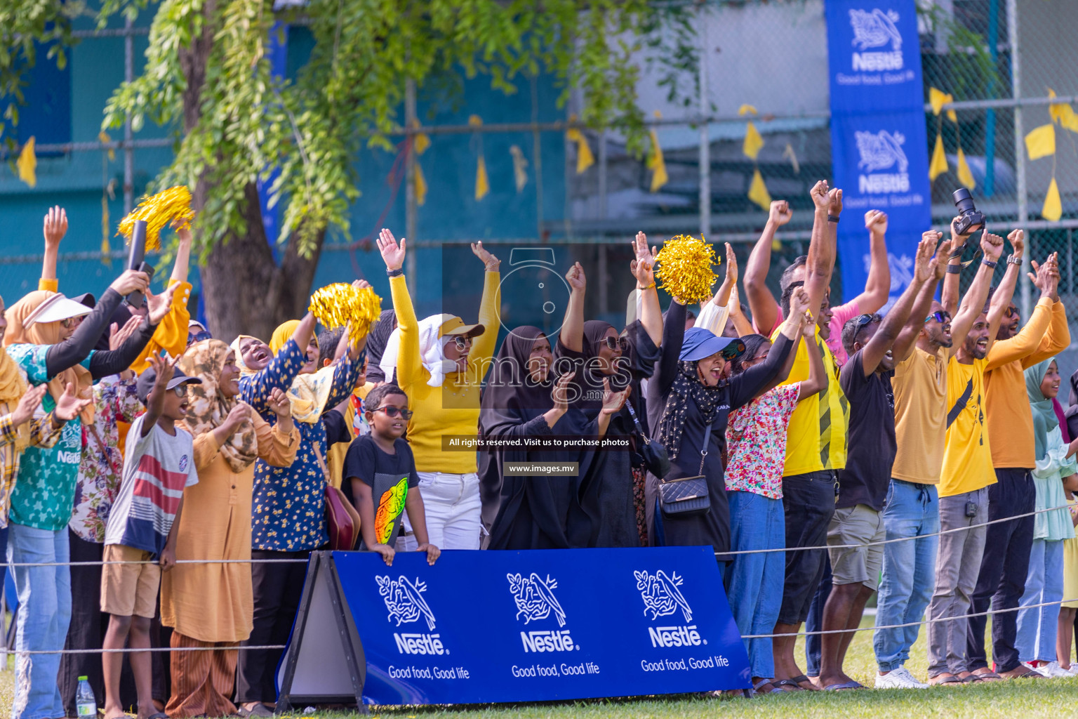 Day 4 of Nestle Kids Football Fiesta, held in Henveyru Football Stadium, Male', Maldives on Saturday, 14th October 2023
Photos: Ismail Thoriq / images.mv