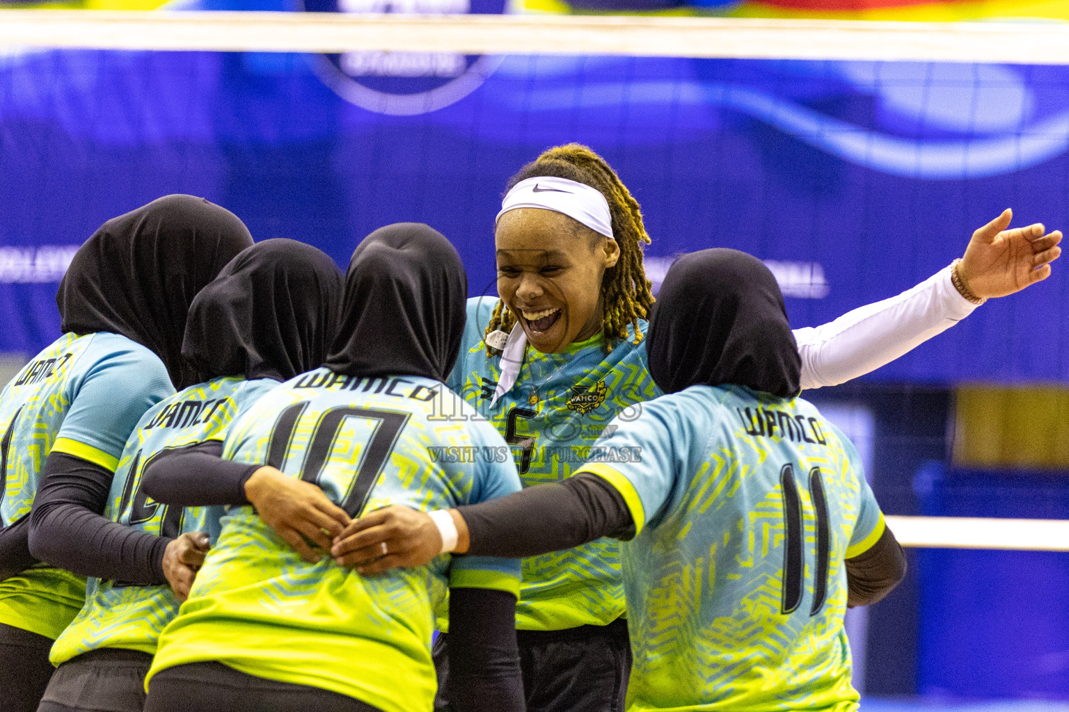 Final of Women's Division of Volleyball Association Cup 2023 held in Male', Maldives on Tuesday, 9th January 2024 at Social Center Indoor Hall Photos By: Nausham Waheed /images.mv