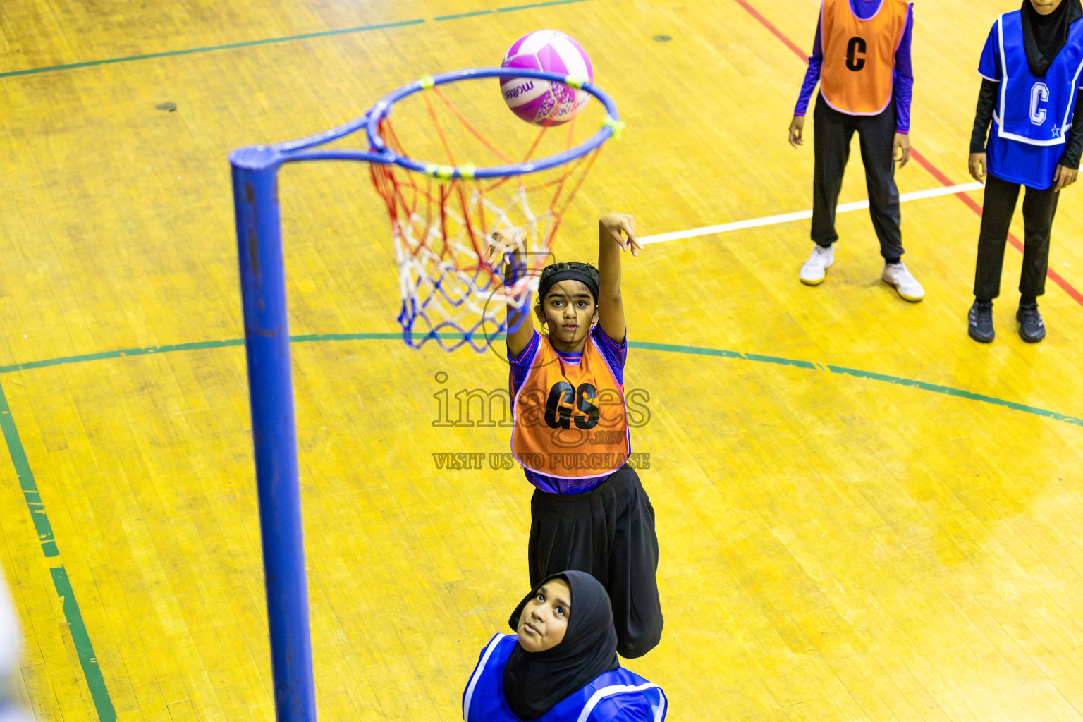 Day 1 of Inter-School Netball Tournament 2025 was held in Social Center Indoor Hall on Saturday, 18th October 2025. Photos: Areef Adam / images.mv