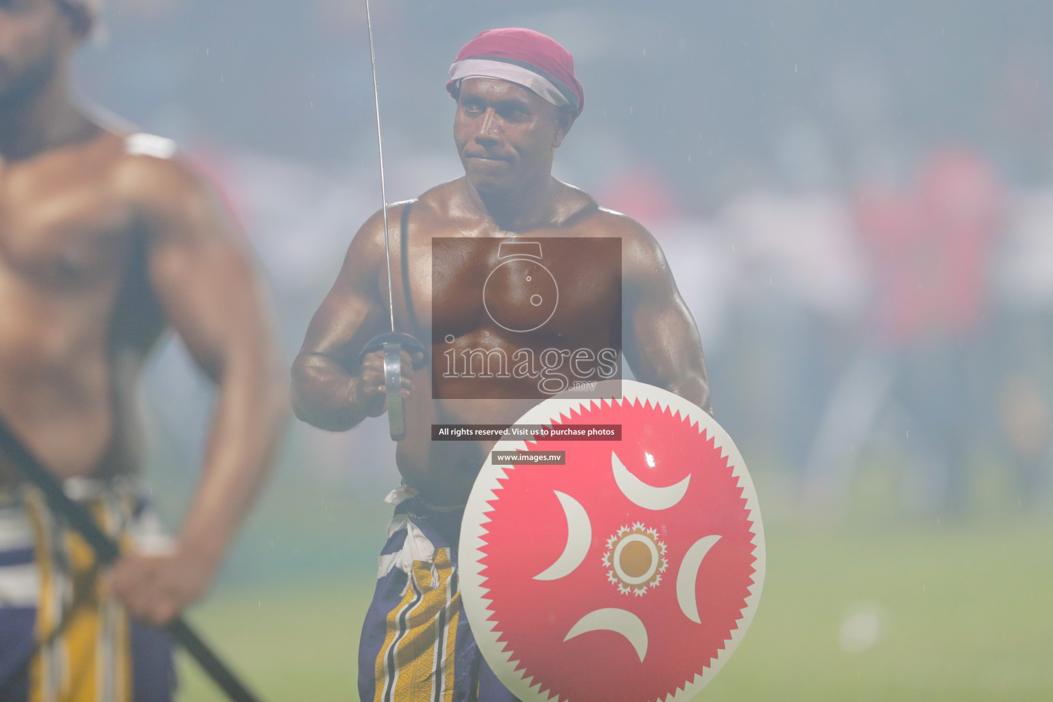 Opening Ceremony of SAFF Championship 2021 held on 1st October 2021 in Galolhu National Stadium, Male', Maldives