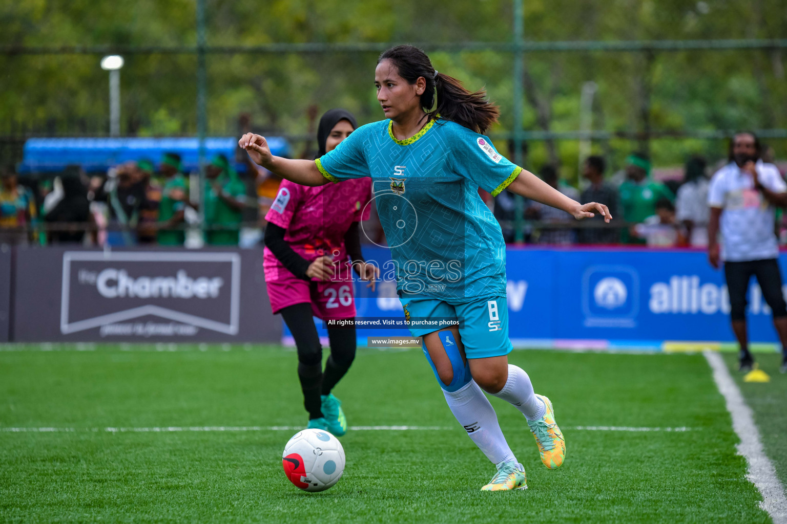 WAMCO vs Club MYS in Eighteen Thirty Women's Futsal Fiesta 2022 was held in Hulhumale', Maldives on Wednesday, 12th October 2022. Photos: Nausham Waheed / images.mv