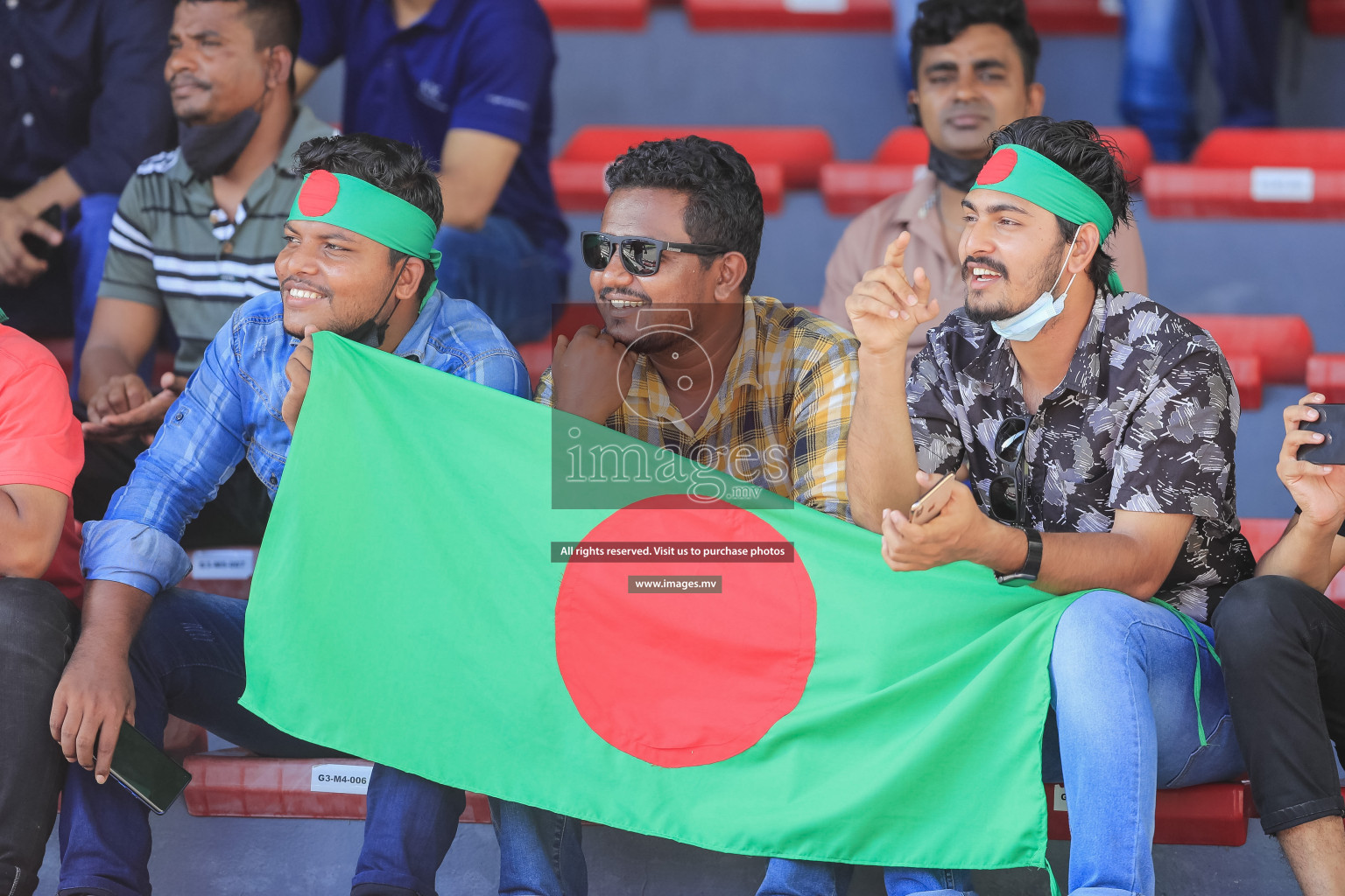 Bangladesh vs India in SAFF Championship 2021 held on 1st October 2021 in Galolhu National Stadium, Male', Maldives