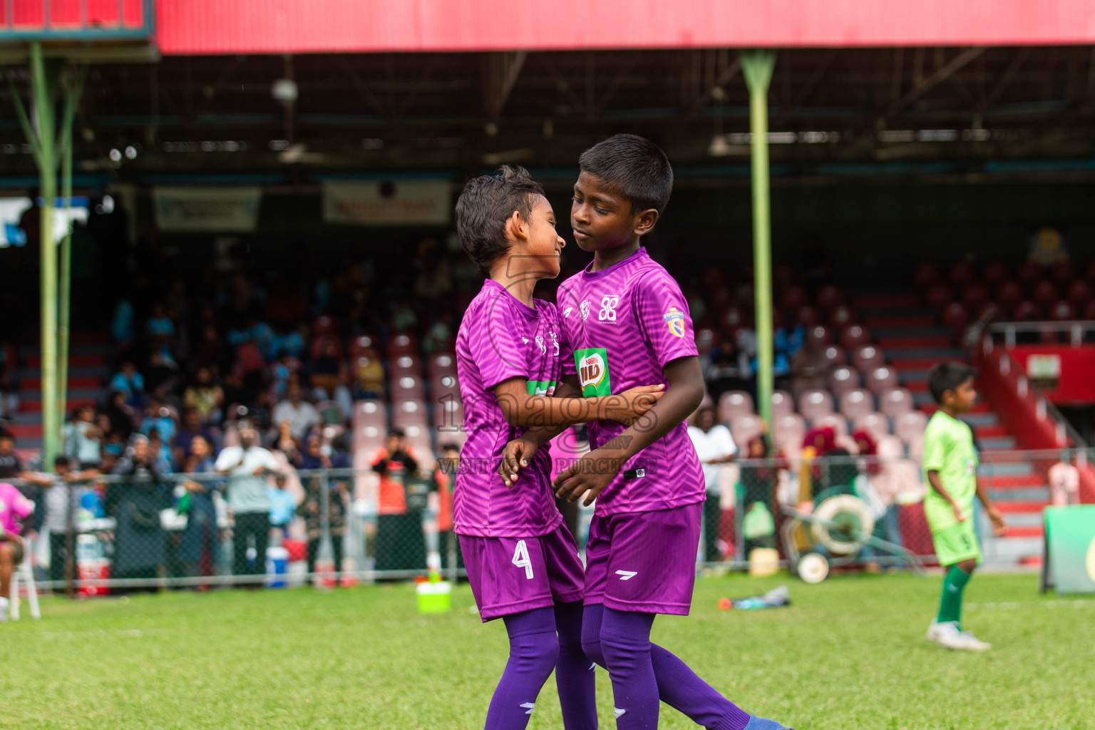 Day 2 of MILO Kids Football Fiesta was held at National Stadium in Male', Maldives on Saturday, 24th February 2024.