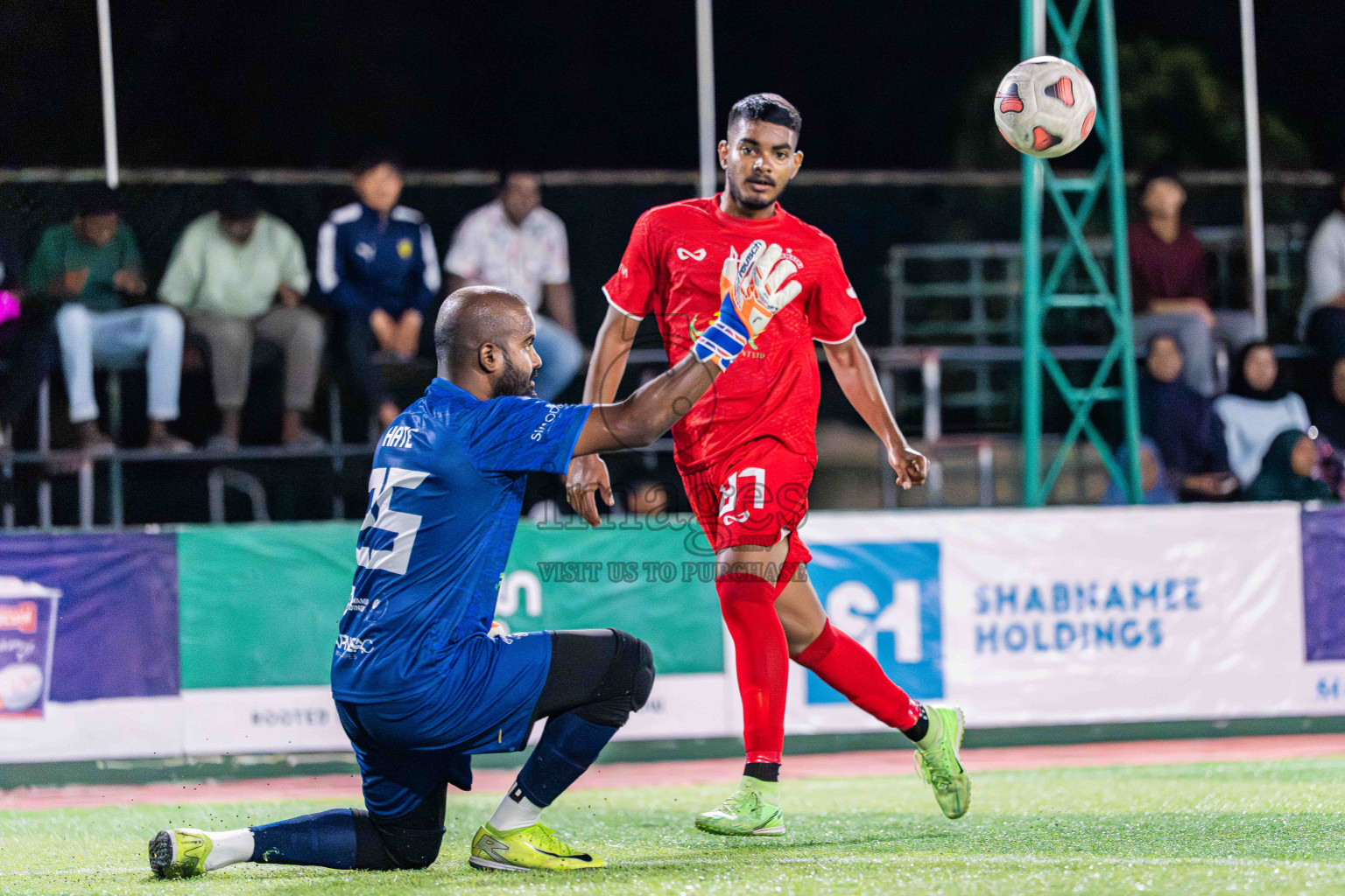 Kanmathi SC VS Kanmathi FC in Day 5 - Fonadhoo Youth Futsal Challenge 2025 held in Fonadhoo Futsal Stadium, L. Fonadhoo, Maldives on Thursday, 30th October 2025 Photos: Arif Rasheed / images.mv