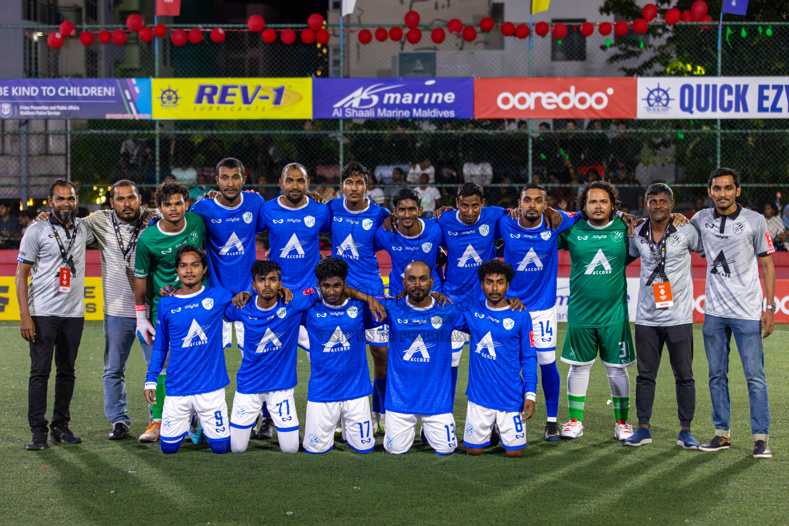 R Inguraidhoo vs R Hulhudhuffaaru in Day 6 of Golden Futsal Challenge 2024 was held on Saturday, 20th January 2024, in Hulhumale', Maldives Photos: Mohamed Mahfooz Moosa / images.mv