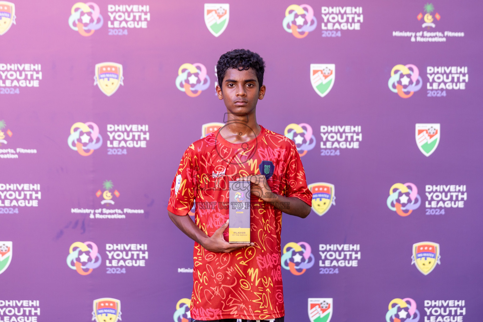 Club Valencia vs Super United Sports (U12) in Day 9 of Dhivehi Youth League 2024 held at Henveiru Stadium on Saturday, 14th December 2024. Photos: Mohamed Mahfooz Moosa / Images.mv