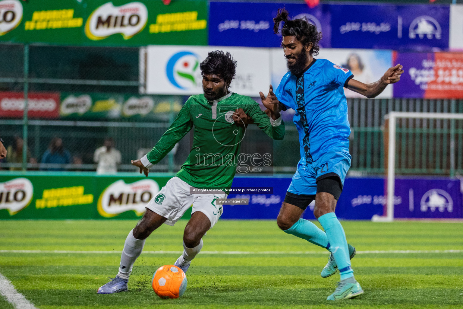 Team FSM vs Club HDC in the Quarter Finals of Club Maldives 2021 held at Hulhumale;, on 12th December 2021 Photos: Ismail Thoriq / images.mv