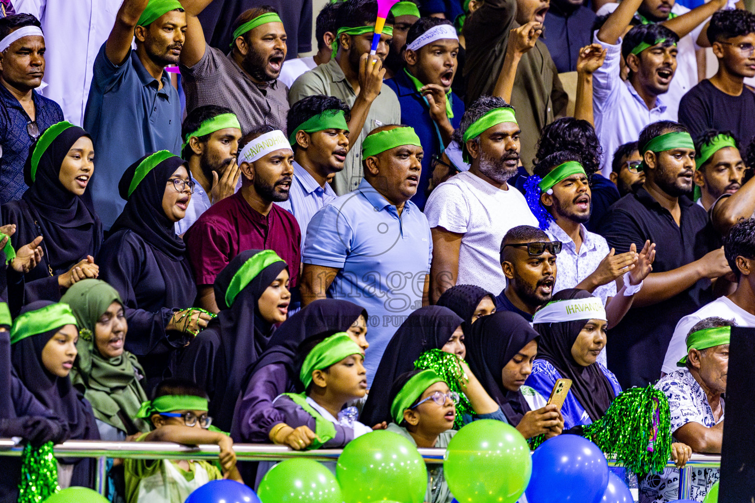 Finals of Interschool Volleyball Tournament 2024 was held in Social Center at Male', Maldives on Friday, 6th December 2024. Photos: Nausham Waheed / images.mv