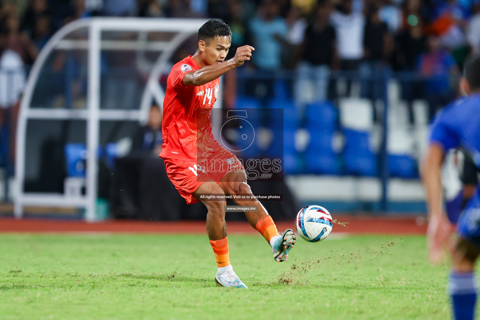 Kuwait vs India in the Final of SAFF Championship 2023 held in Sree Kanteerava Stadium, Bengaluru, India, on Tuesday, 4th July 2023. Photos: Nausham Waheed / images.mv