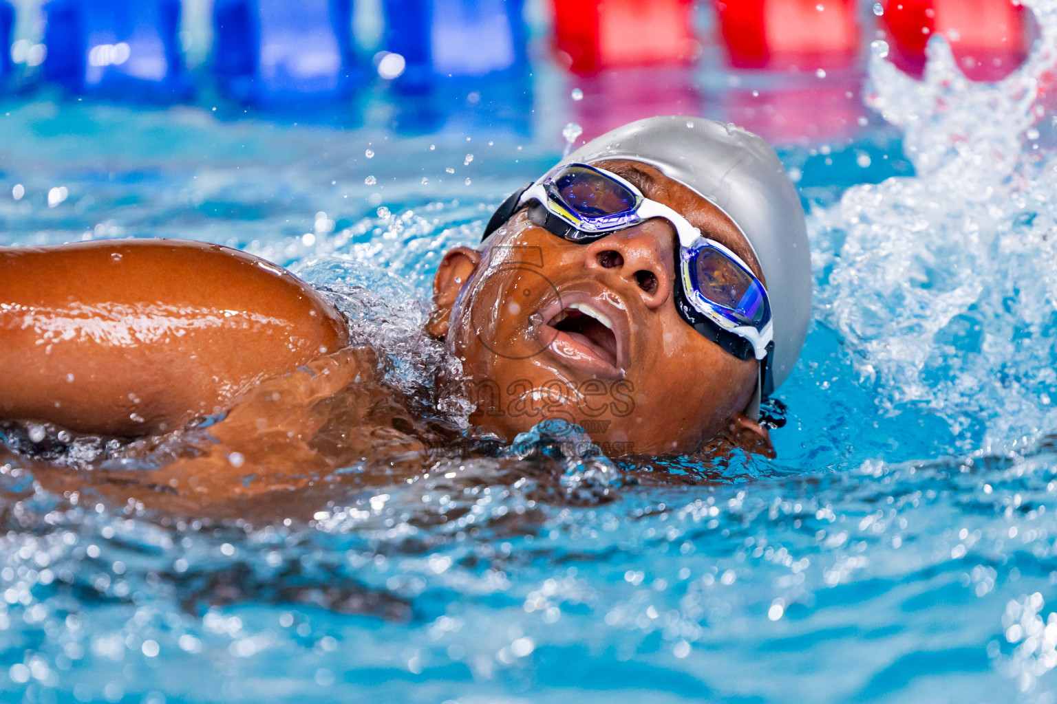 Day 3 of 20th BMLInter-school Swimming Competition 2024 held in Hulhumale', Maldives on Monday, 14th October 2024. Photos: Nausham Waheed / images.mv