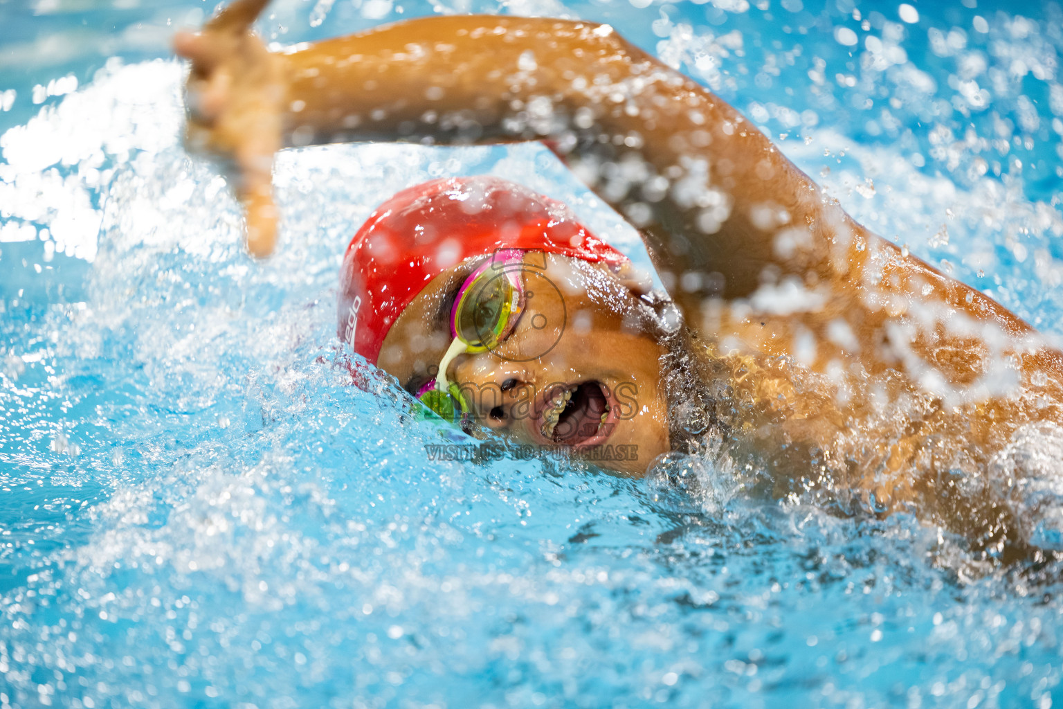 Day 4 of BML 21st Interschool Swimming Competition 2025 was held in Hulhumale' Swimming Pool, Hulhumale', Maldives on Tuesday, 14th October 2025. Photos: Mohamed Mahfooz Moosa / images.mv