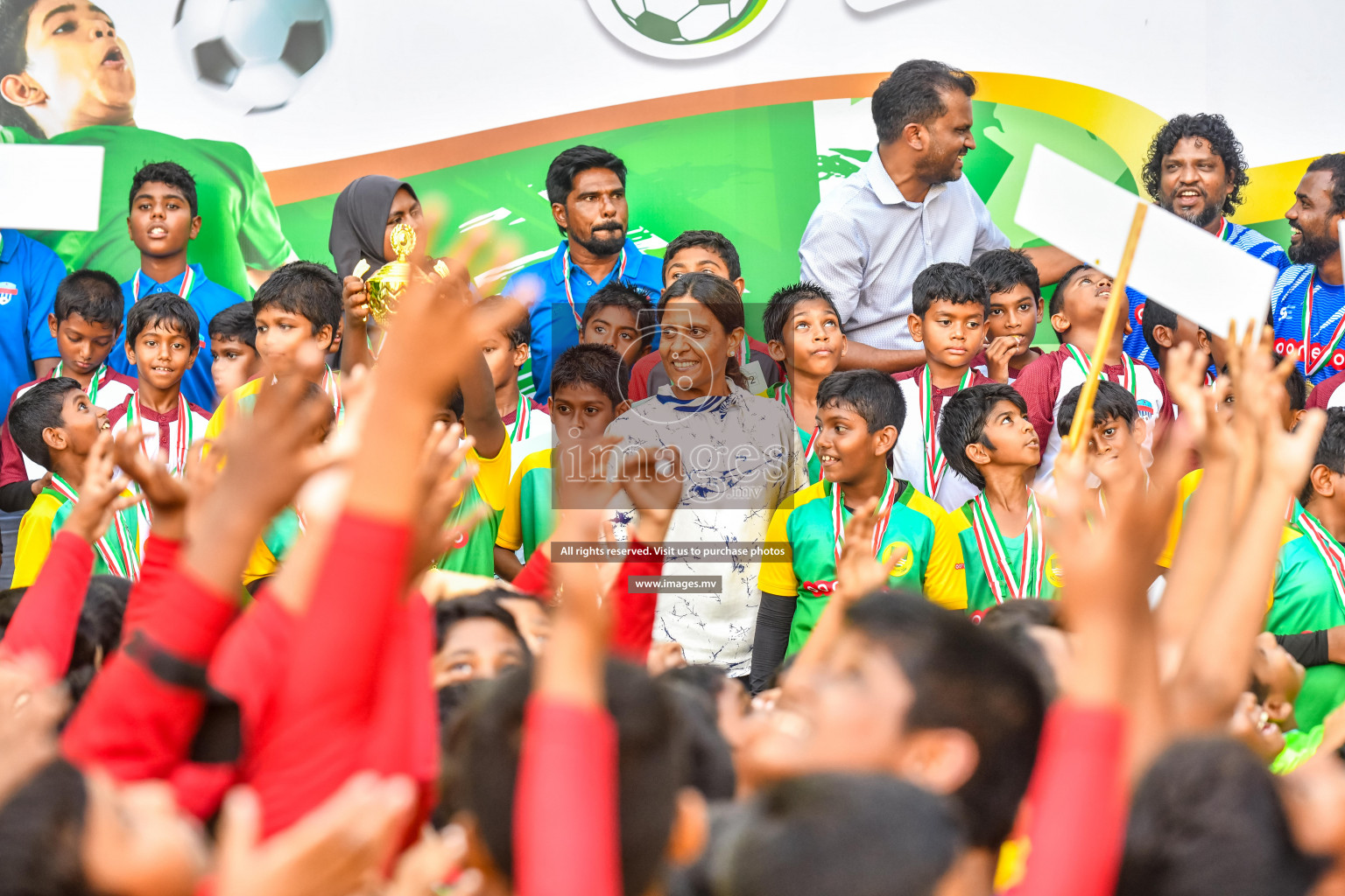 Day 2 of MILO Academy Championship 2022 held in Male' Maldives on Friday, 11th March 2021. Photos by: Nausham Waheed