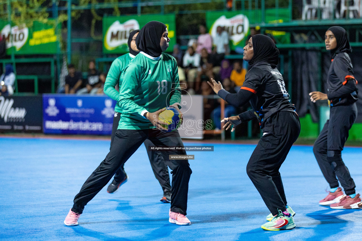 Day 1 of 7th Inter-Office/Company Handball Tournament 2023, held in Handball ground, Male', Maldives on Friday, 16th September 2023 Photos: Nausham Waheed/ Images.mv