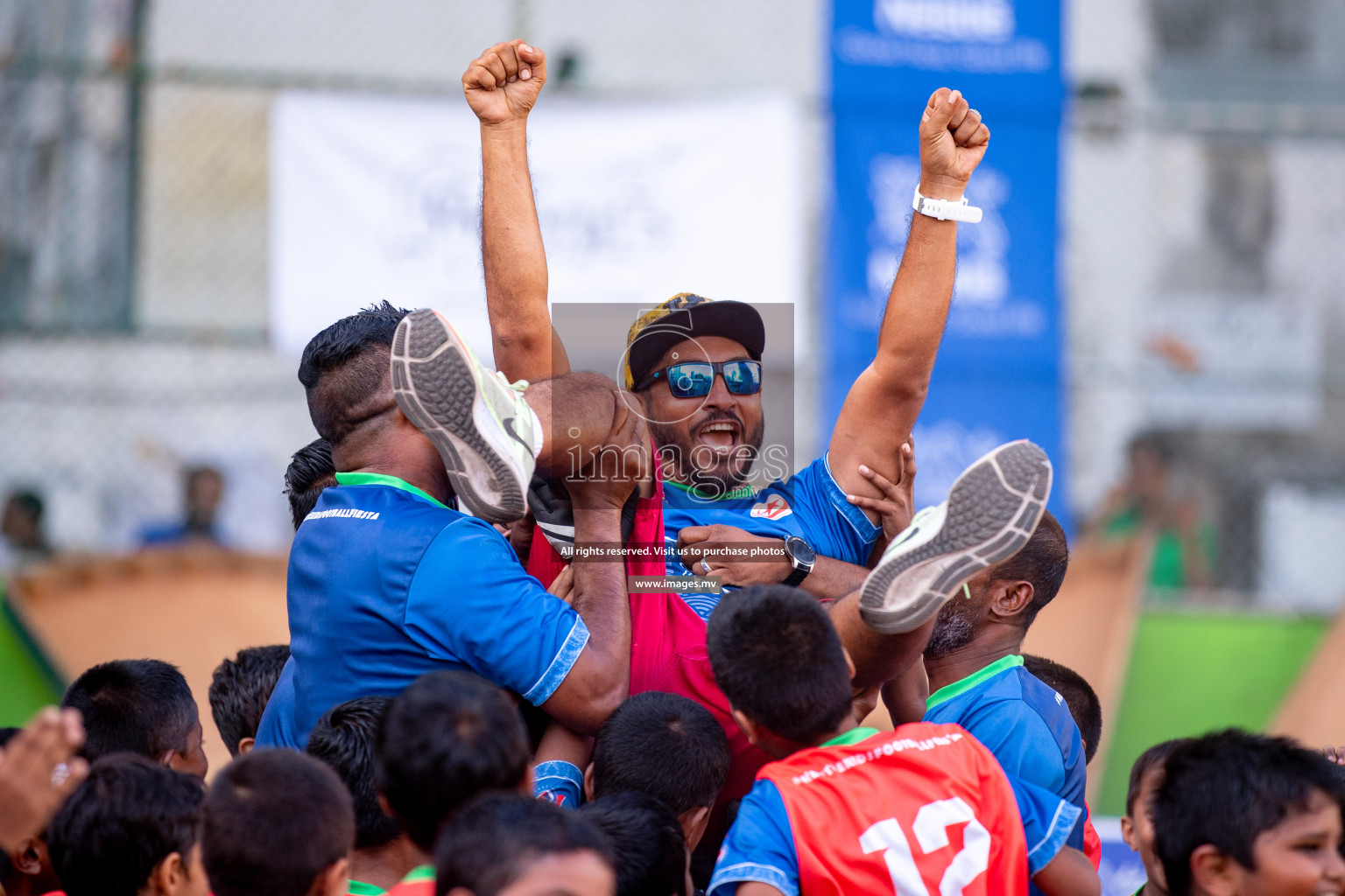 Finals & Closing Ceremony of Nestlé Kids Football Fiesta 2023 held in Male', Maldives on 25 February 2023