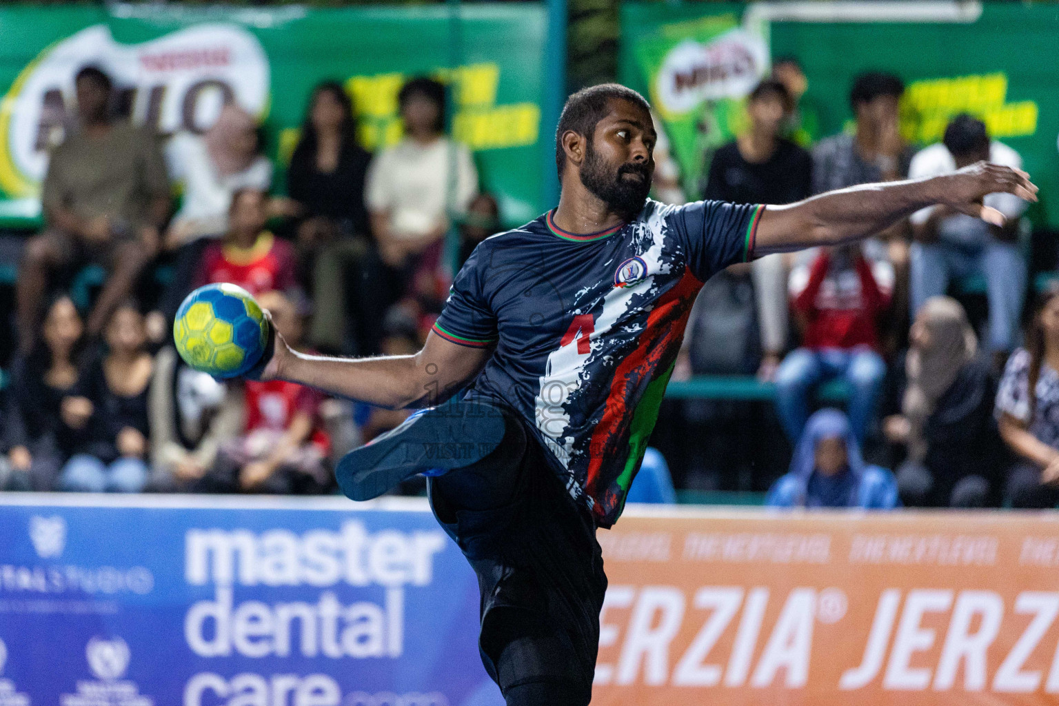 Division one Final 10th National Handball Tournament 2023, held in Handball ground, Male', Maldives on Saturday, 13th January 2023 Photos: Nausham Waheed/ Images.mv