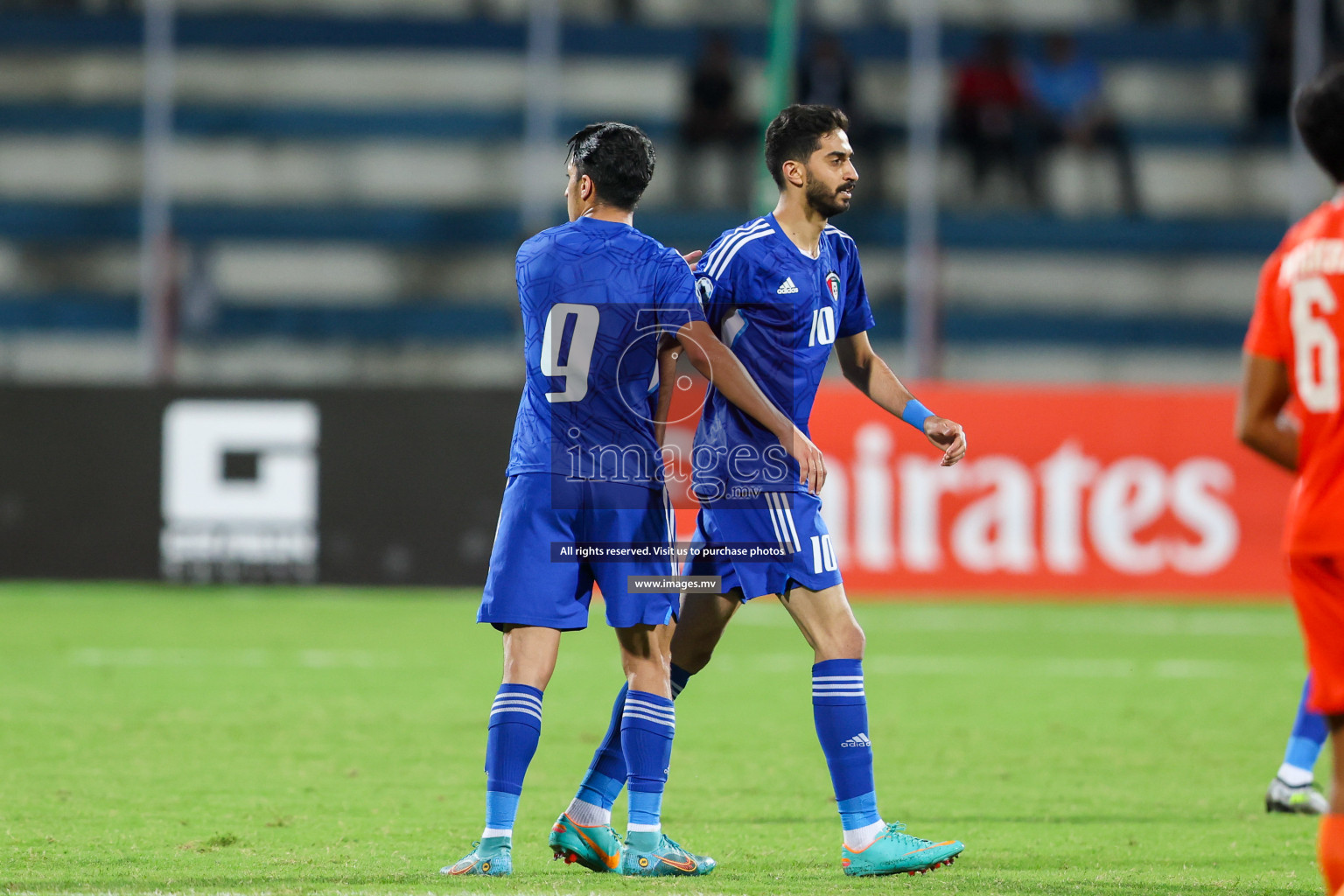 Kuwait vs India in the Final of SAFF Championship 2023 held in Sree Kanteerava Stadium, Bengaluru, India, on Tuesday, 4th July 2023. Photos: Nausham Waheed / images.mv