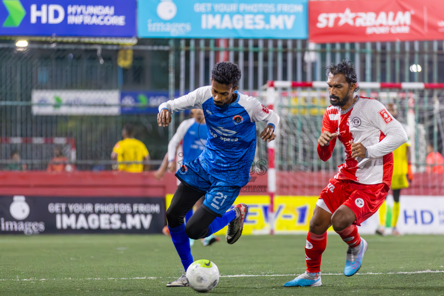 M Mulak vs M Naalaafshi on Day 34 of Golden Futsal Challenge 2024 was held on Monday, 19th February 2024, in Hulhumale', Maldives
Photos: Ismail Thoriq / images.mv