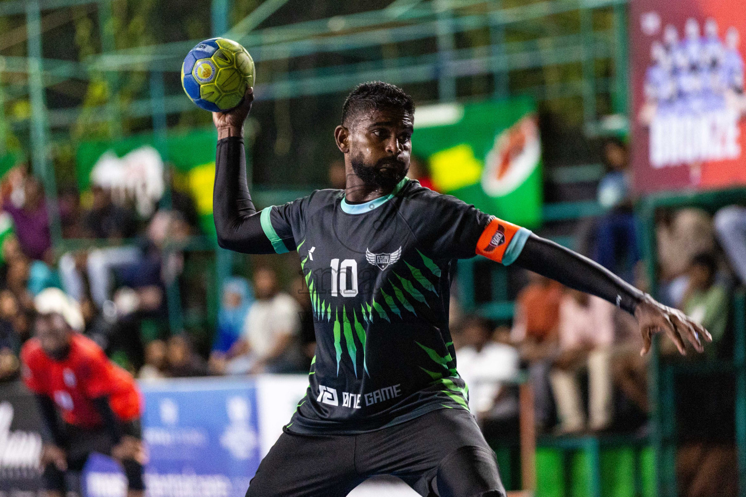 Day 19 of 10th National Handball Tournament 2023, held in Handball ground, Male', Maldives on Tuesday, 19th December 2023 Photos: Nausham Waheed/ Images.mv