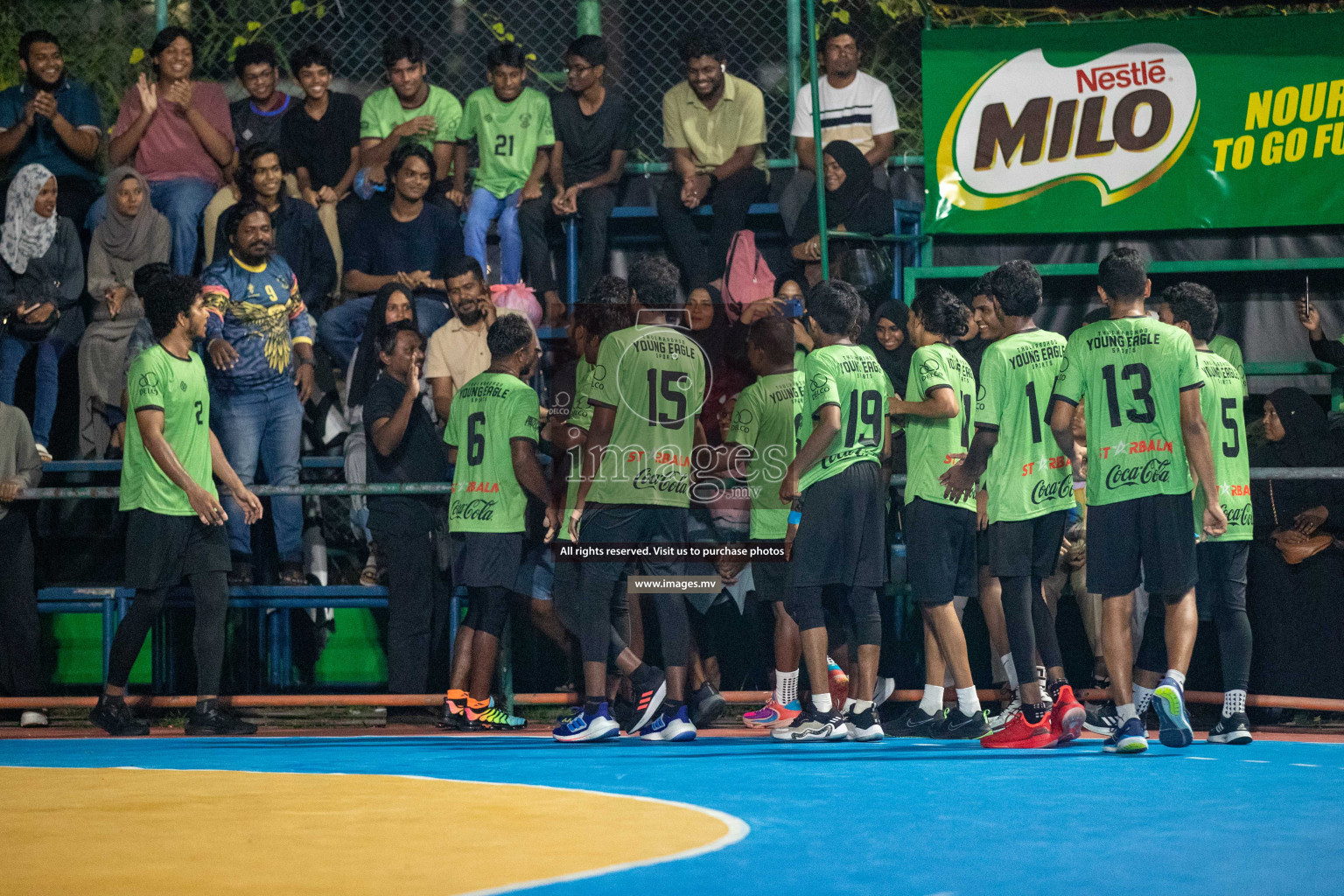 Day 3 of 6th MILO Handball Maldives Championship 2023, held in Handball ground, Male', Maldives on Friday, 22nd May 2023 Photos: Nausham Waheed/ Images.mv