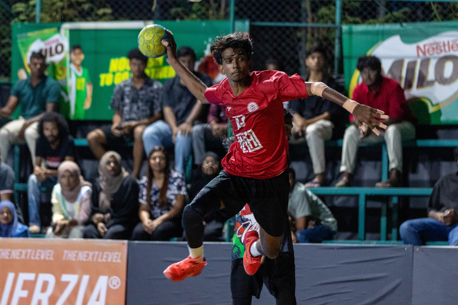 Division one Final 10th National Handball Tournament 2023, held in Handball ground, Male', Maldives on Saturday, 13th January 2023 Photos: Nausham Waheed/ Images.mv