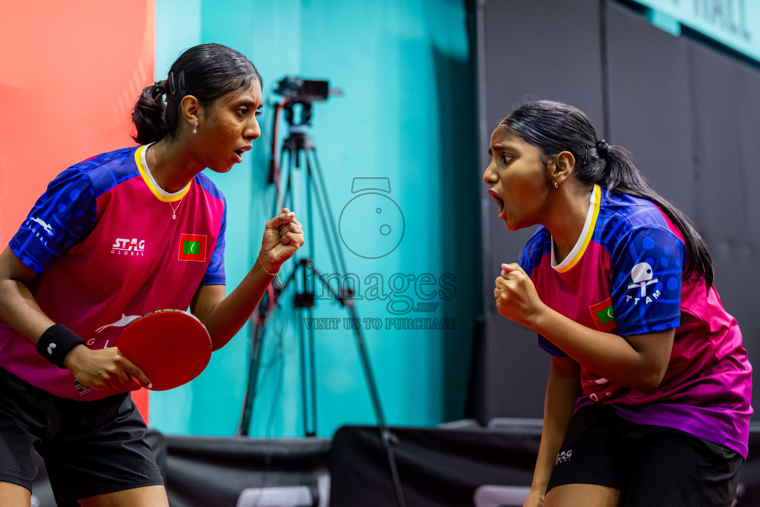 Day 9 of 64th National Table Tennis Tournament 2026 was held in Male' TT Hall, Male', Maldives on Monday, 10th August 2026. Photos: Nausham Waheed / images.mv