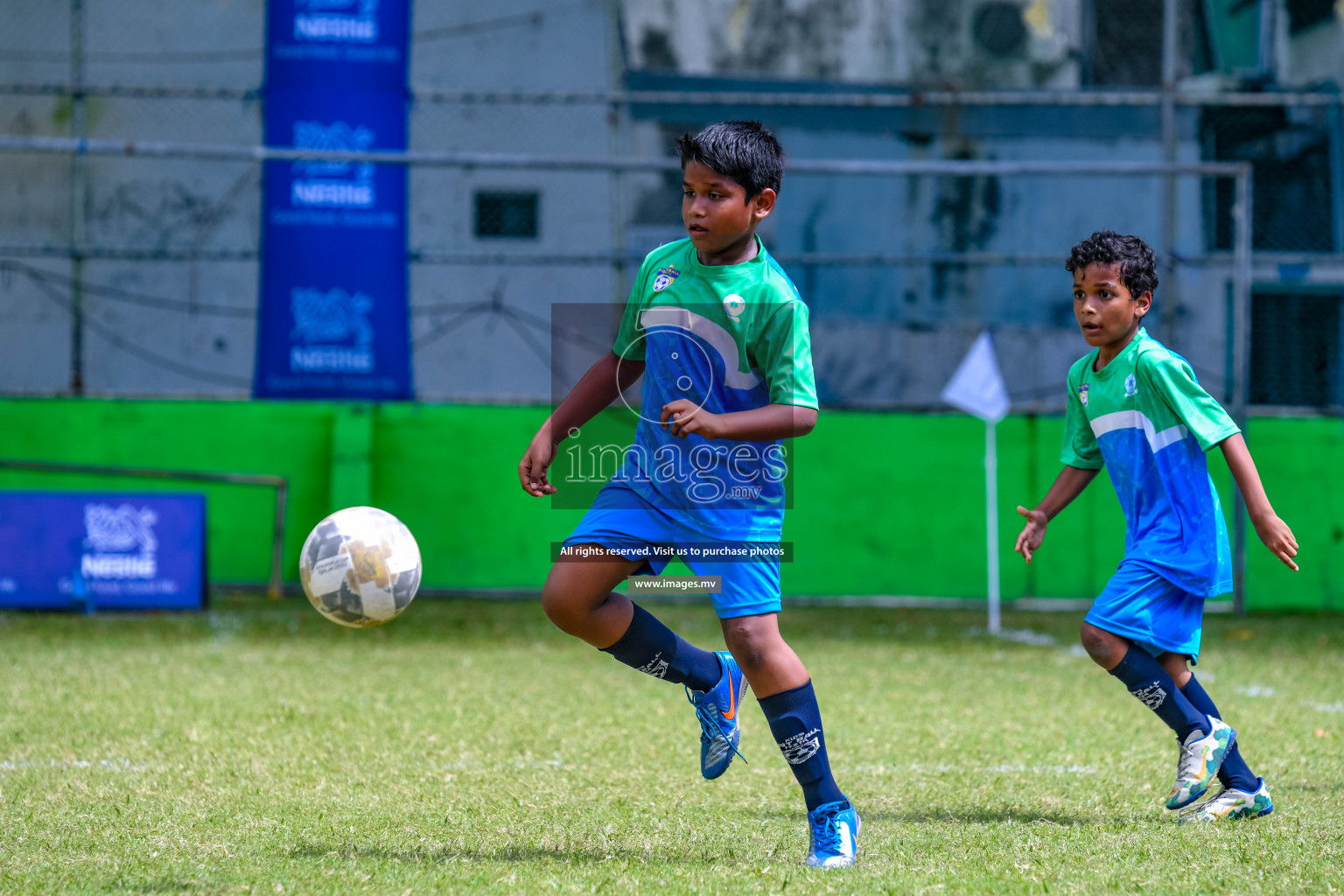 Day 3 of Milo Kids Football Fiesta 2022 was held in Male', Maldives on 21st October 2022. Photos: Nausham Waheed/ images.mv