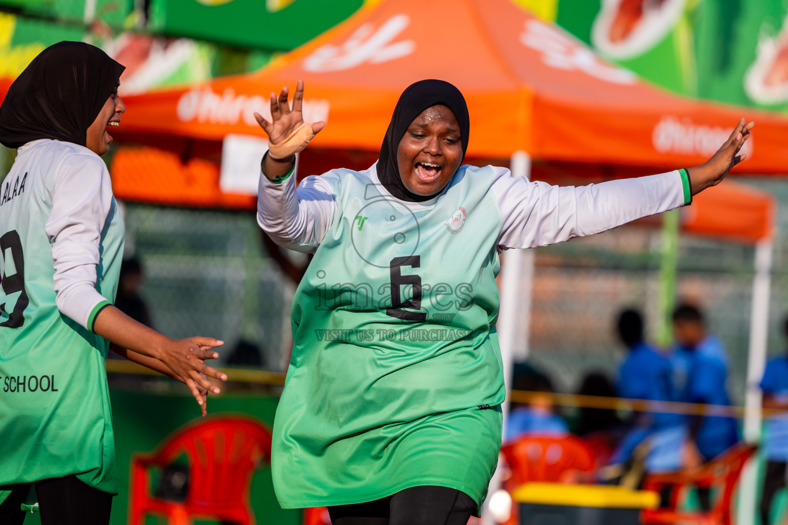 Day 13 of Interschool Volleyball Tournament 2024 was held in Ekuveni Volleyball Court at Male', Maldives on Thursday, 5th December 2024. Photos: Nausham Waheed / images.mv