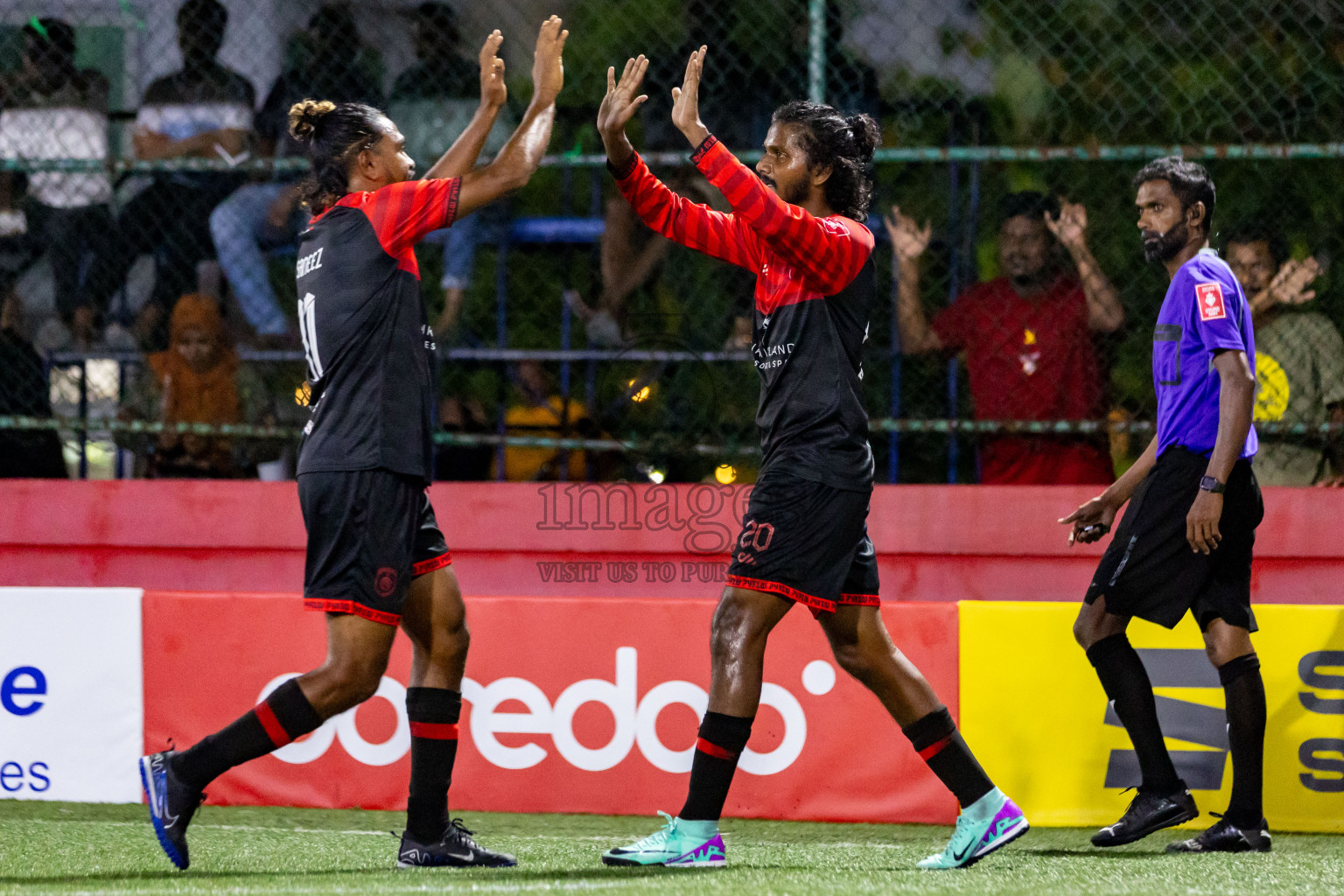 AA. Bodufolhudhoo  VS  AA. Thoddoo  in Day 11 of Golden Futsal Challenge 2024 was held on Thursday, 25th January 2024, in Hulhumale', Maldives
Photos: Nausham Waheed / images.mv