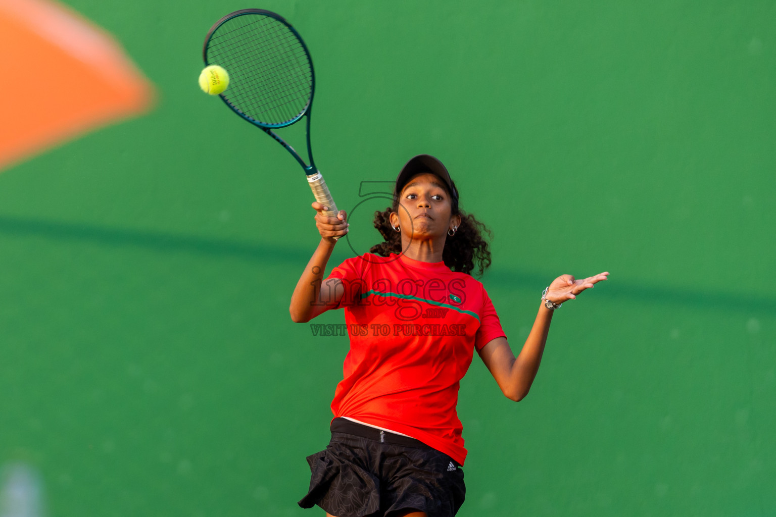 Day 4 of ATF Maldives Junior Open Tennis was held in Male' Tennis Court, Male', Maldives on Thursday, 12th December 2024. Photos: Nausham Waheed/ images.mv