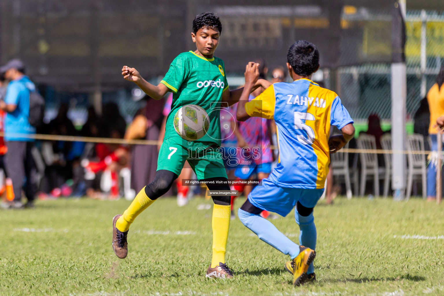 Day 1 of MILO Academy Championship 2023 (U12) was held in Henveiru Football Grounds, Male', Maldives, on Friday, 18th August 2023. 
Photos: Ismail Thoriq / images.mv