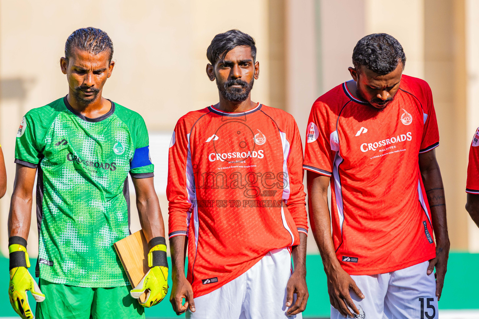 The Marina vs SAII Lagoon in Resort League 2025 (South Male Zone) day 11 was held on Thursday, 9th October 2025 in Crossroads's Maldives, Photos: Areef Adam / images.mv