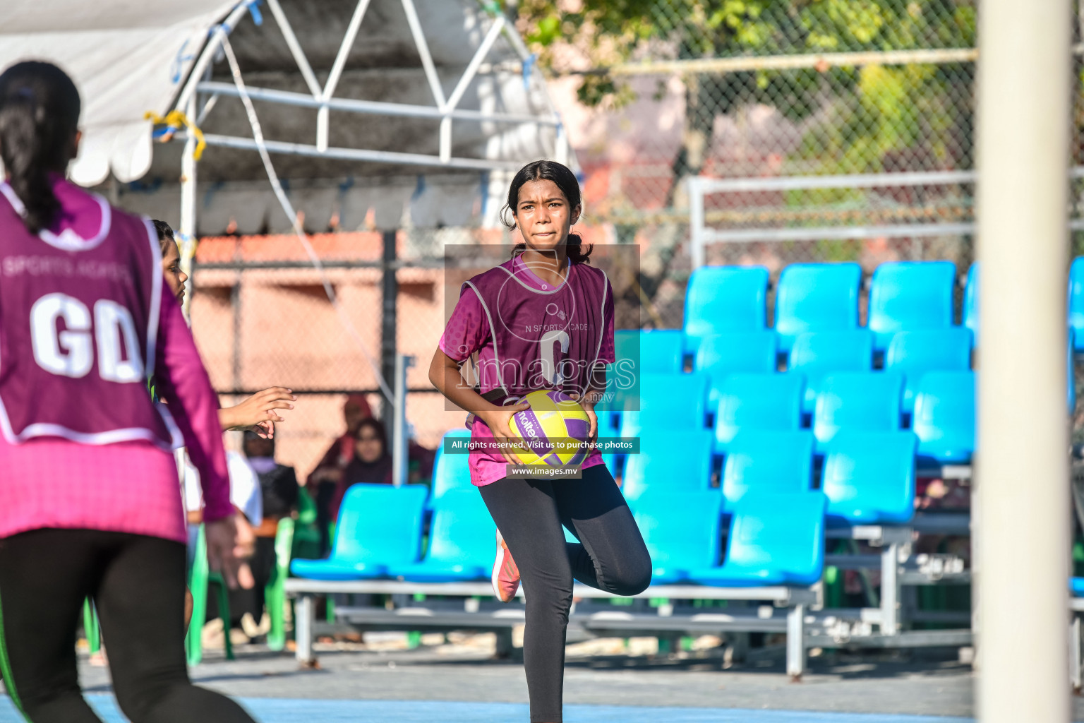 Day 5 of Junior Netball Championship 2022 on 9th March 2022 held in Male', Maldives. Photos by Nausham Waheed