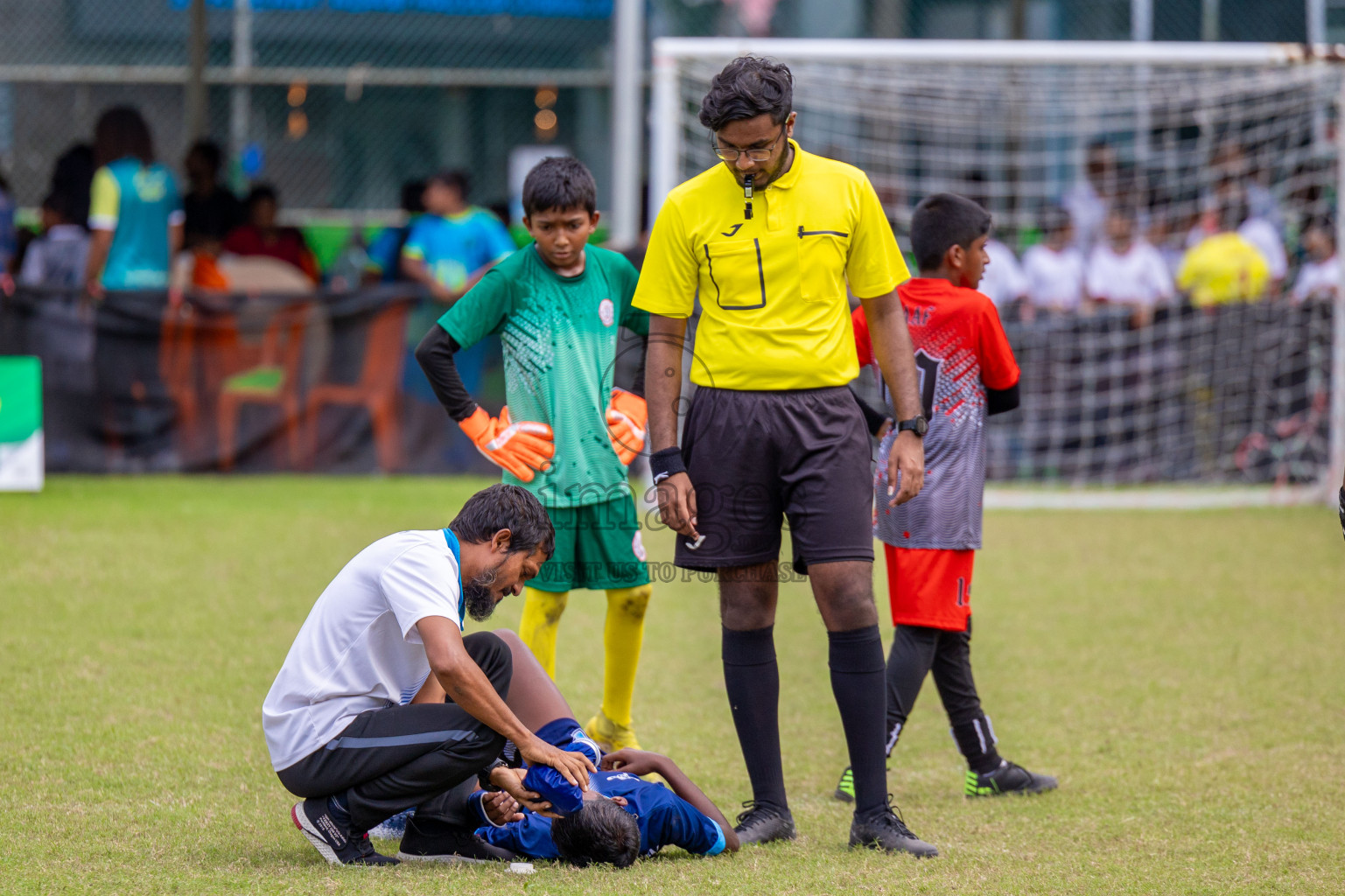 Day 1 of MILO Academy Championship 2024 - U12 was held at Henveiru Grounds in Male', Maldives on Thursday, 4th July 2024. Photos: Shuu Abdul Sattar / images.mv