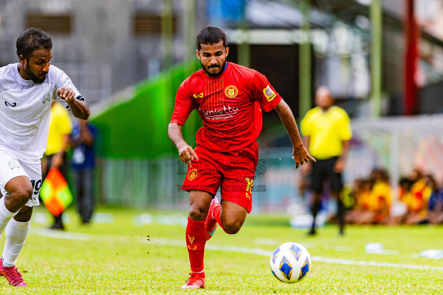 Club Green Streets vs Victory Sports Club in Dhivehi Premier League 2025/26 held in National Football Stadium, Male', Maldives on Thursday, 25th September 2025. Photos: Areef Adam / Images.mv