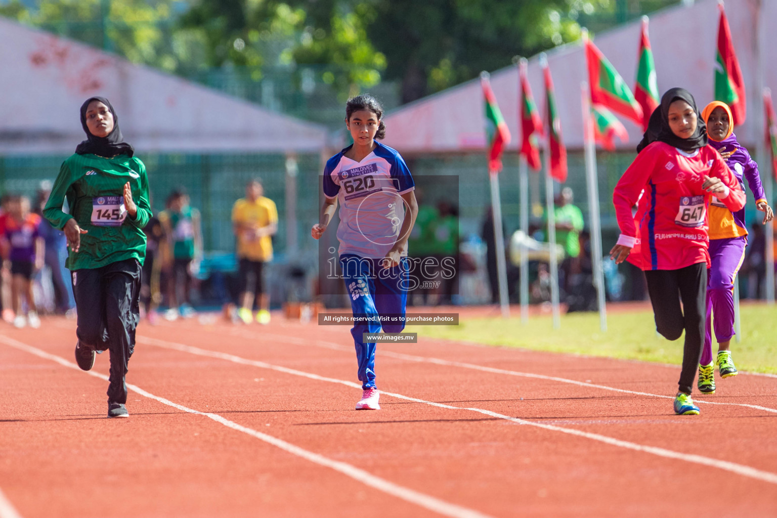 Day 1 of Inter-School Athletics Championship held in Male', Maldives on 22nd May 2022. Photos by: Maanish / images.mv