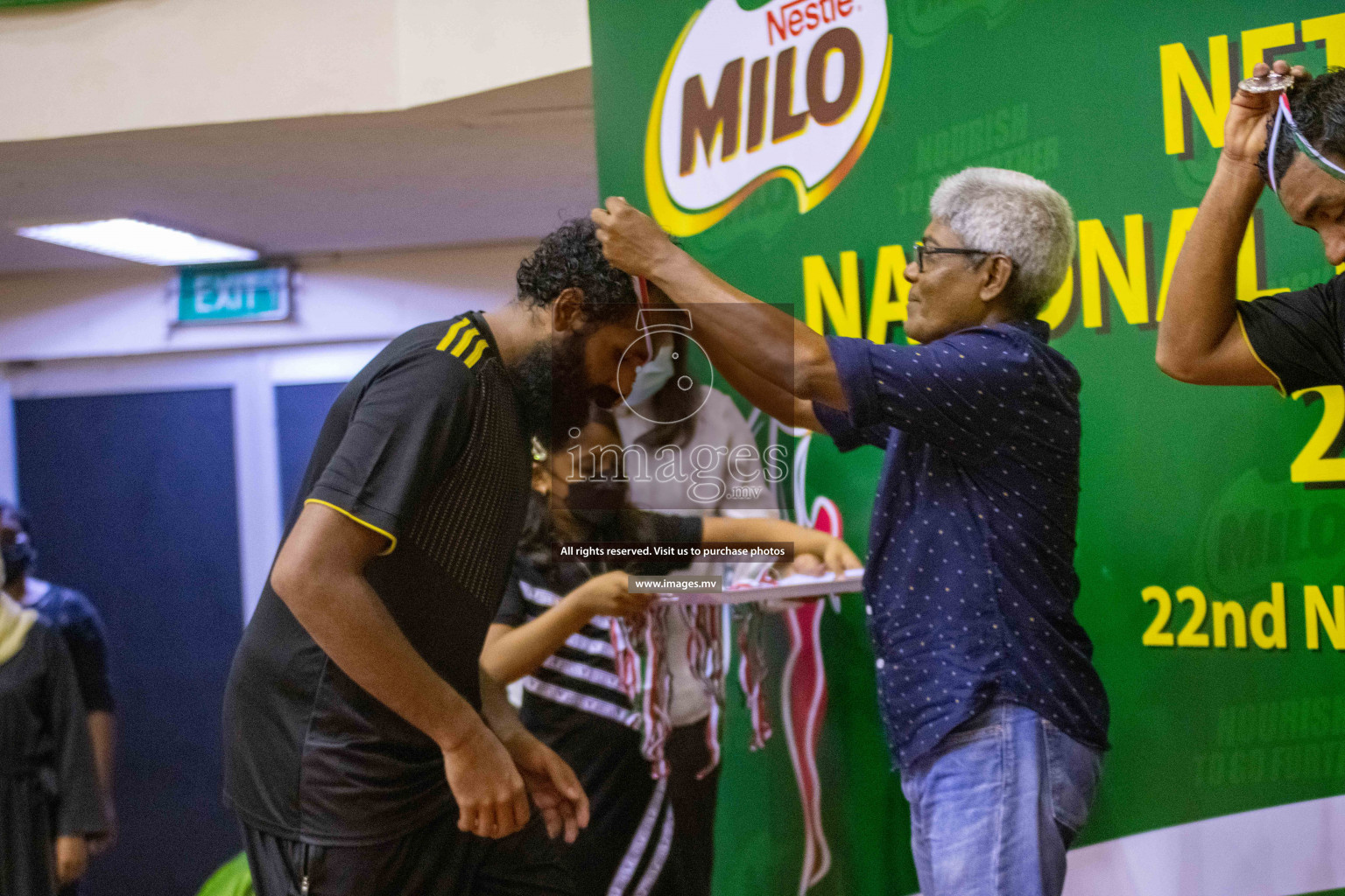 Kulhudhuffushi Youth & R.C vs Club Matrix in the Finals of Milo National Netball Tournament 2021 held on 4th December 2021 in Male', Maldives Photos: Ismail Thoriq / images.mv