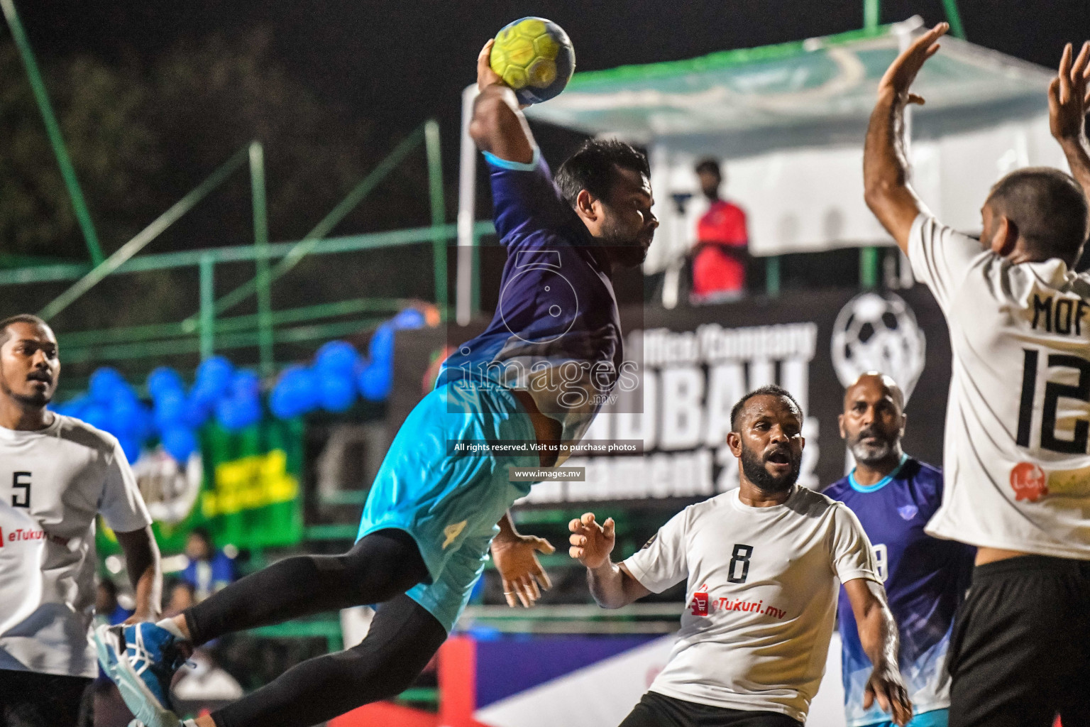 Day 11 of Milo 6th Inter Office Handball Tournament 2022 - Photos by Nausham Waheed