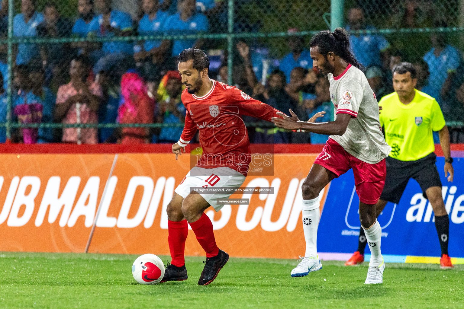 Team MCC vs Maldivian in Club Maldives Cup 2022 was held in Hulhumale', Maldives on Thursday, 13th October 2022. Photos: Ismail Thoriq/ images.mv