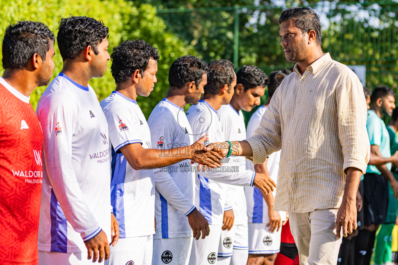 Waldorf Astoria vs Jumeirah Olhaheli in Resort Super League 2025 was held on Tuesday, 28th October 2025 in Jumeirah Olhaheli Island Maldives, Photos: Areef Adam / images.mv